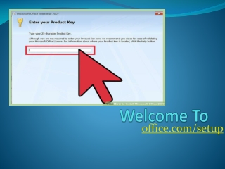 Install and Activate Office Setup