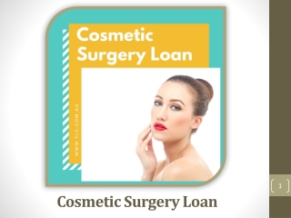 How Can You Finance Your Cosmetic Surgery Loan?