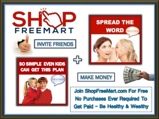 Join ShopFreeMart For Free