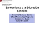 Saneamiento y la Educaci n Sanitaria