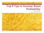 8 tips to increase profitability