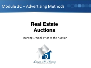 Real Estate Auctions