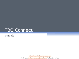 TBQ Connect