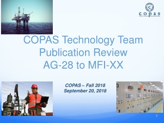 COPAS Technology Team Publication Review AG-28 to MFI-XX