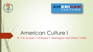 American Culture I