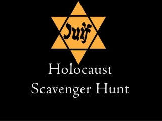 Holocaust Scavenger Hunt