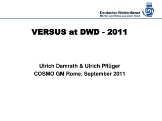 VERSUS at DWD - 2011