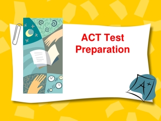 ACT Test Preparation