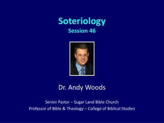 Soteriology Session 46