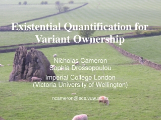 Existential Quantification for Variant Ownership