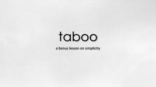 taboo