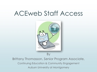ACEweb Staff Access