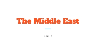 The Middle East