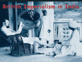 British Imperialism in India