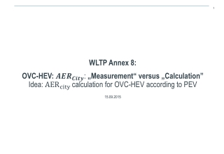 WLTP Annex 8: