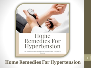 Suffering From High Pressure? Find Natural Home Remedies For Hypertension