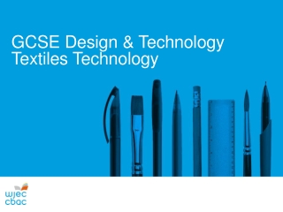 GCSE Design &amp; Technology Textiles Technology
