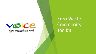 Zero Waste Community Toolkit