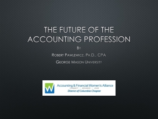 The Future of the Accounting Profession