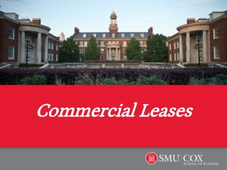 Commercial Leases