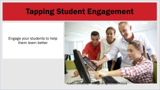 Tapping Student Engagement