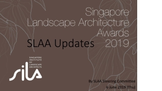 SLAA Updates