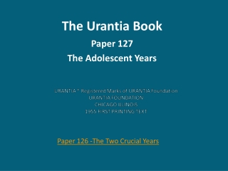 The Urantia Book