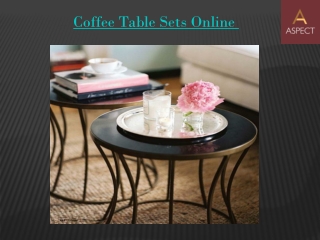 Coffee Table Sets Online