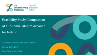 Feasibility Study: Compilation of a Tourism Satellite Account for Ireland