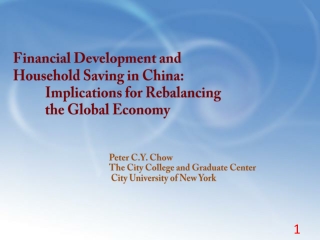 Financial Development and Household Saving in China: Implications for Rebalancing