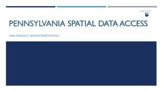 Pennsylvania Spatial data access