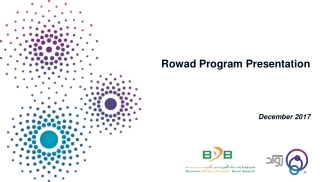 Rowad Program Presentation December 2017