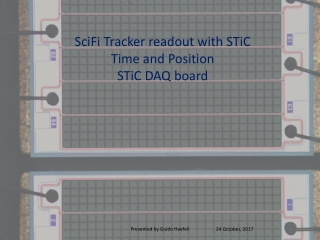 SciFi Tracker readout with STiC Time and Position STiC DAQ board