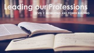 Leading our Professions