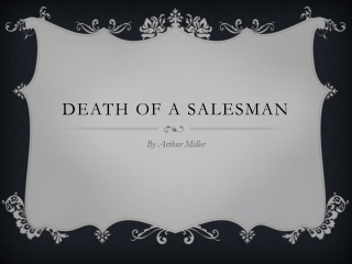 Death of a salesman