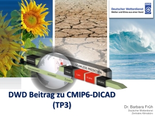 Dr. Barbara Früh Deutscher Wetterdienst Zentrales Klimabüro