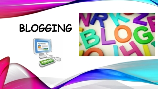 Blogging