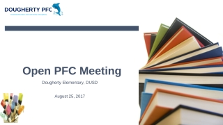 Open PFC Meeting