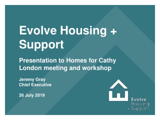 Evolve Housing + Support