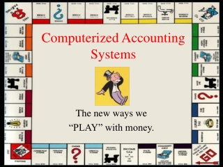 Computerized Accounting Systems