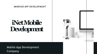 - Mobile App Development Company Chennai – iNet Mobile Development