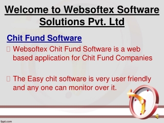 Welcome to Websoftex Software Solutions Pvt. Ltd