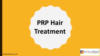 PRP Hair Treatment