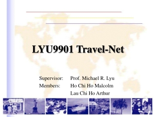 LYU9901 Travel-Net