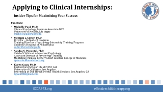 Applying to Clinical Internships: Insider Tips for Maximizing Your Success