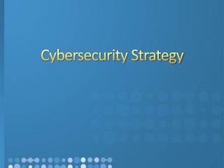 Cybersecurity Strategy