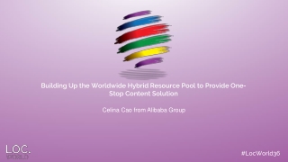 Building Up the Worldwide Hybrid Resource Pool to Provide One-Stop Content Solution