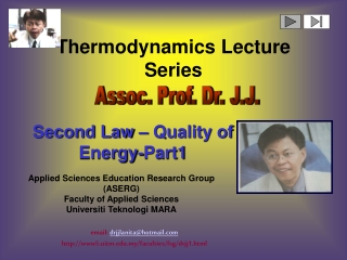 Thermodynamics Lecture Series