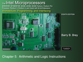 Chapter 5: Arithmetic and Logic Instructions