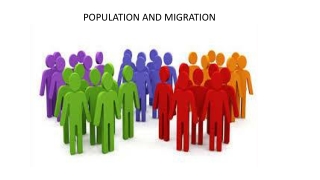 POPULATION AND MIGRATION